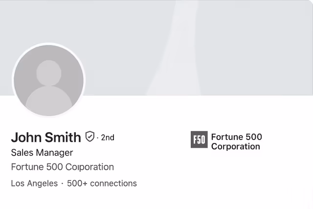 Missing photos — inconsistent employee profile example