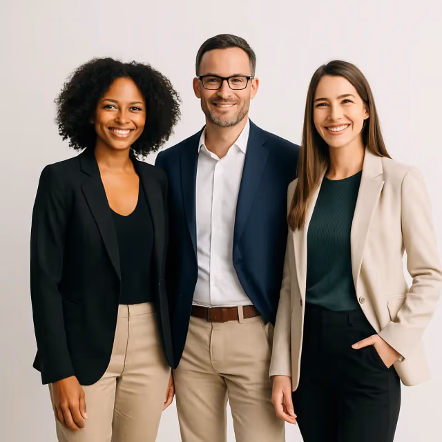 Professional corporate headshots and business portraits at HQ Portraits Charlotte